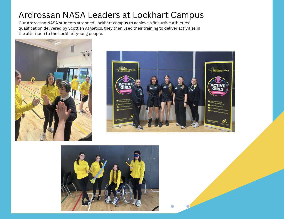 NA Active Schools Ardrossan Cluster tweet media