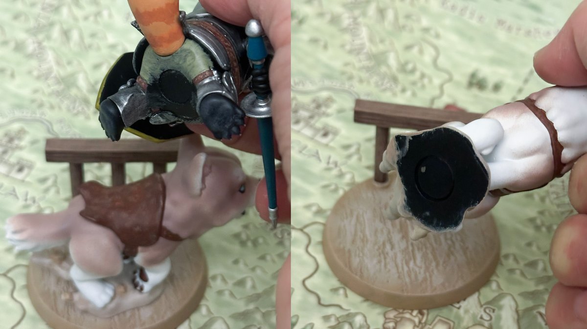 レッパン骑士+ハスキー
3DPキット
武器2種・マグネット付き
フェイスガードは開閉可能
高さ11.4センチ
価格：
7,000 円（未塗装・未組立品）
13,000 円（塗装済み完成品）

#レッサーパンダ
#WF2026W
#WF2026冬
#ワンフェス