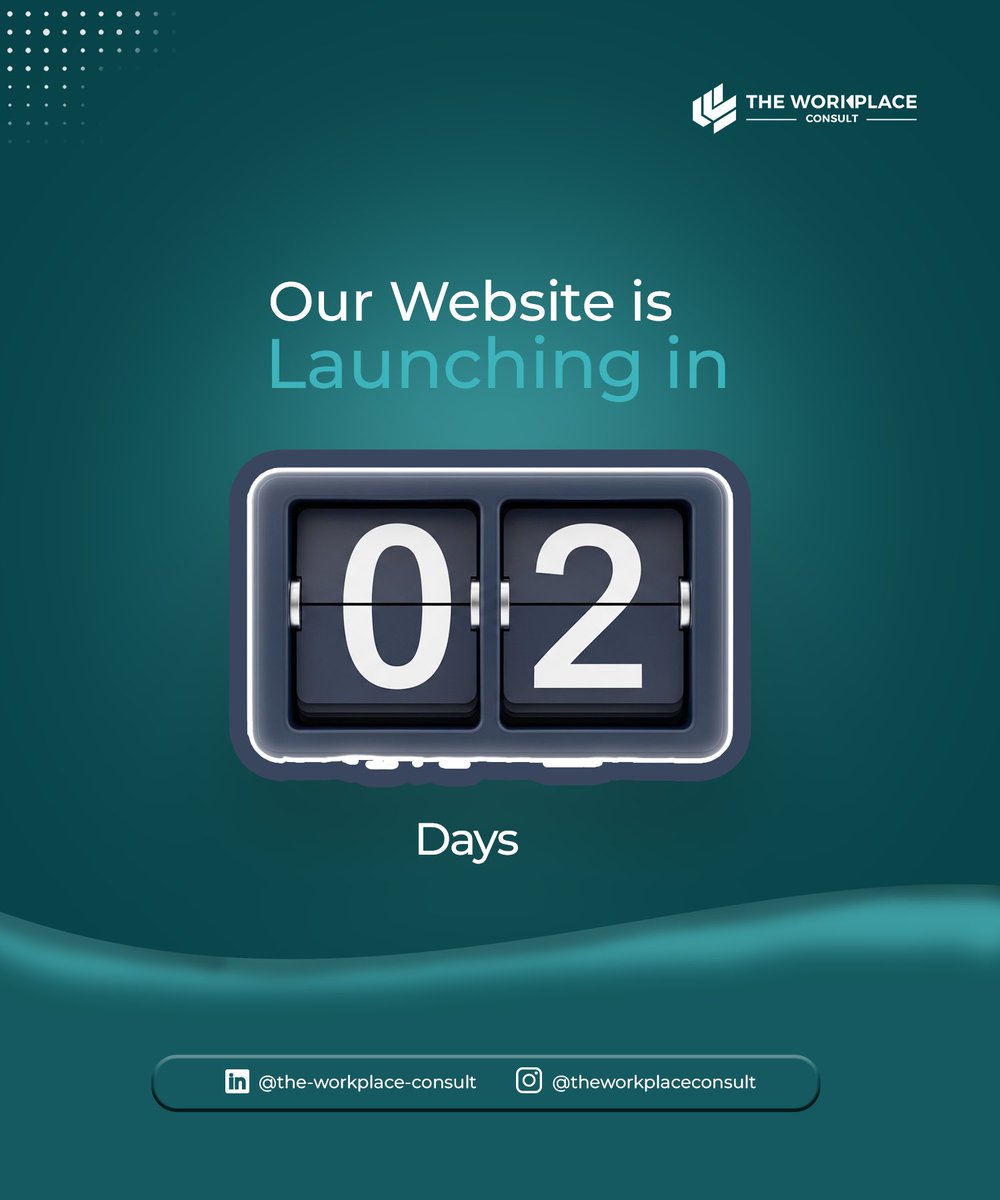 Theworkpla77230's tweet photo. It’s almost here. On Friday, our website goes live. Save the date and get ready to explore our workplace solutions.

#TheWorkplaceConsult  #HRConsulting #WorkplaceExcellence #ThrivingWorkplaces https://t.co/TXaEGzLwZ4