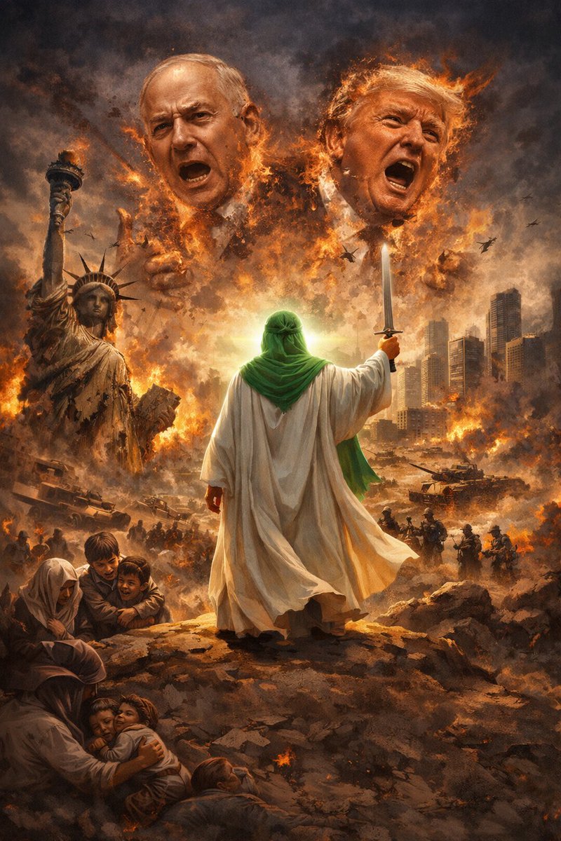 وروزپـیـروزی‌نزدیک‌خواهد‌بود
وبساط‌شمافرعون‌های‌زمانه‌در‌آتش‌بیداد‌خواهدسوخت! 
این‌دنیا‌منتظرمهدی‌موعود‌است‌وحضرت‌‌آقا‌پرچم‌‌را
به‌دست‌او‌خواهدداد . .💚✋🏻
#مهدی_جان_ایران
#Who_is_mahdi