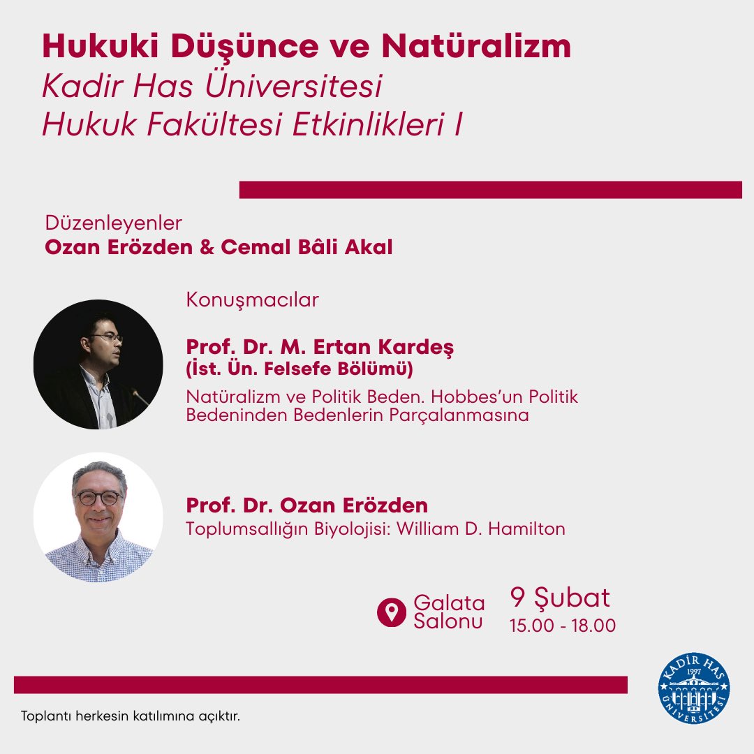 KHAS Hukuk Fakültesi tweet media