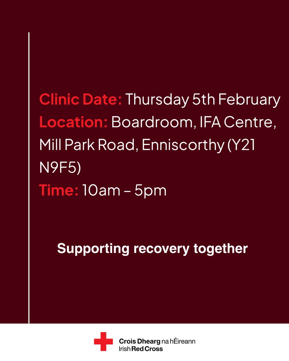 Irish Red Cross tweet media