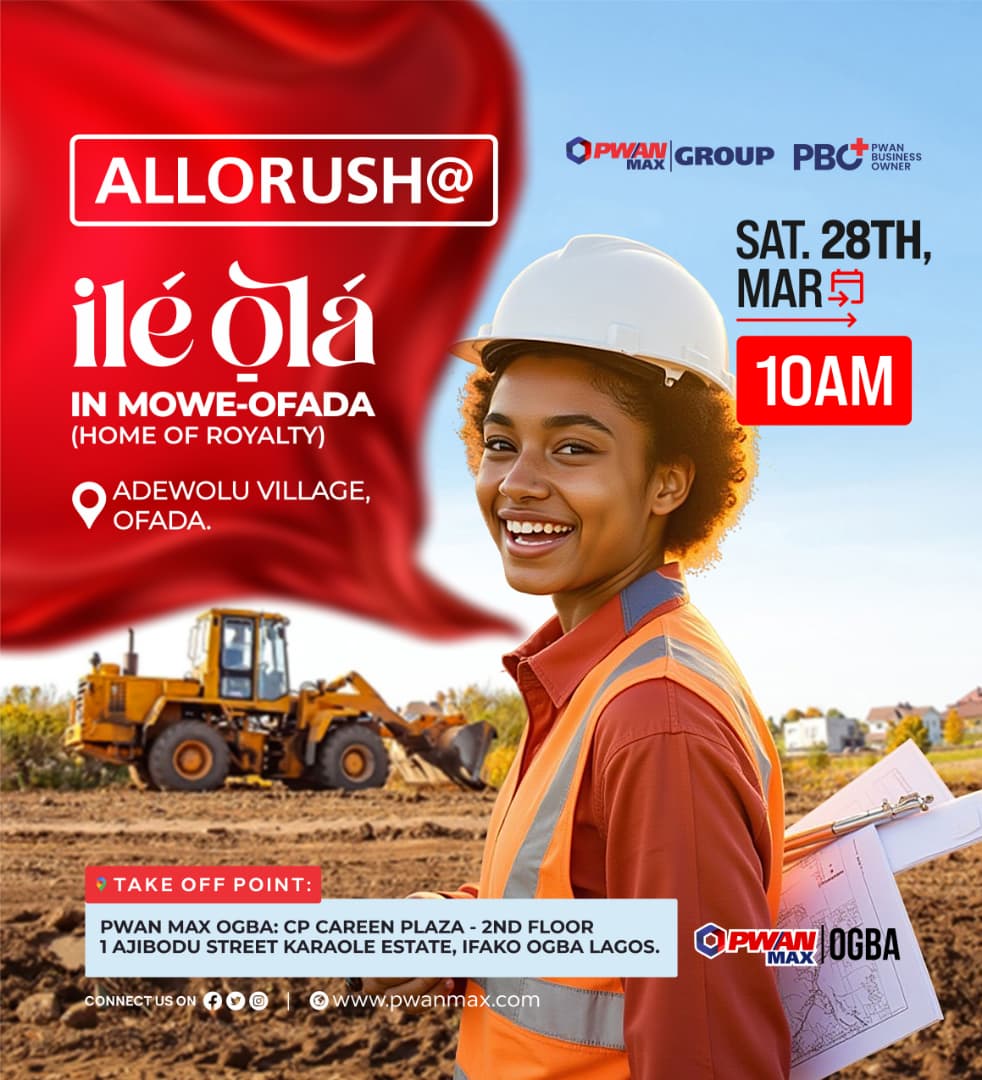 saintmicheal2's tweet photo. 🚨 ALLOCATION ALERT🚨

The countdown has begun!
It's Allocation O'clock at Ile Ola ,Mowe Ofada, Ogun State* scheduled for 28th March, 2026.

📲 Contact us immediately to secure your plot!👇
📞07068669220 https://t.co/Pt2woX1AIb