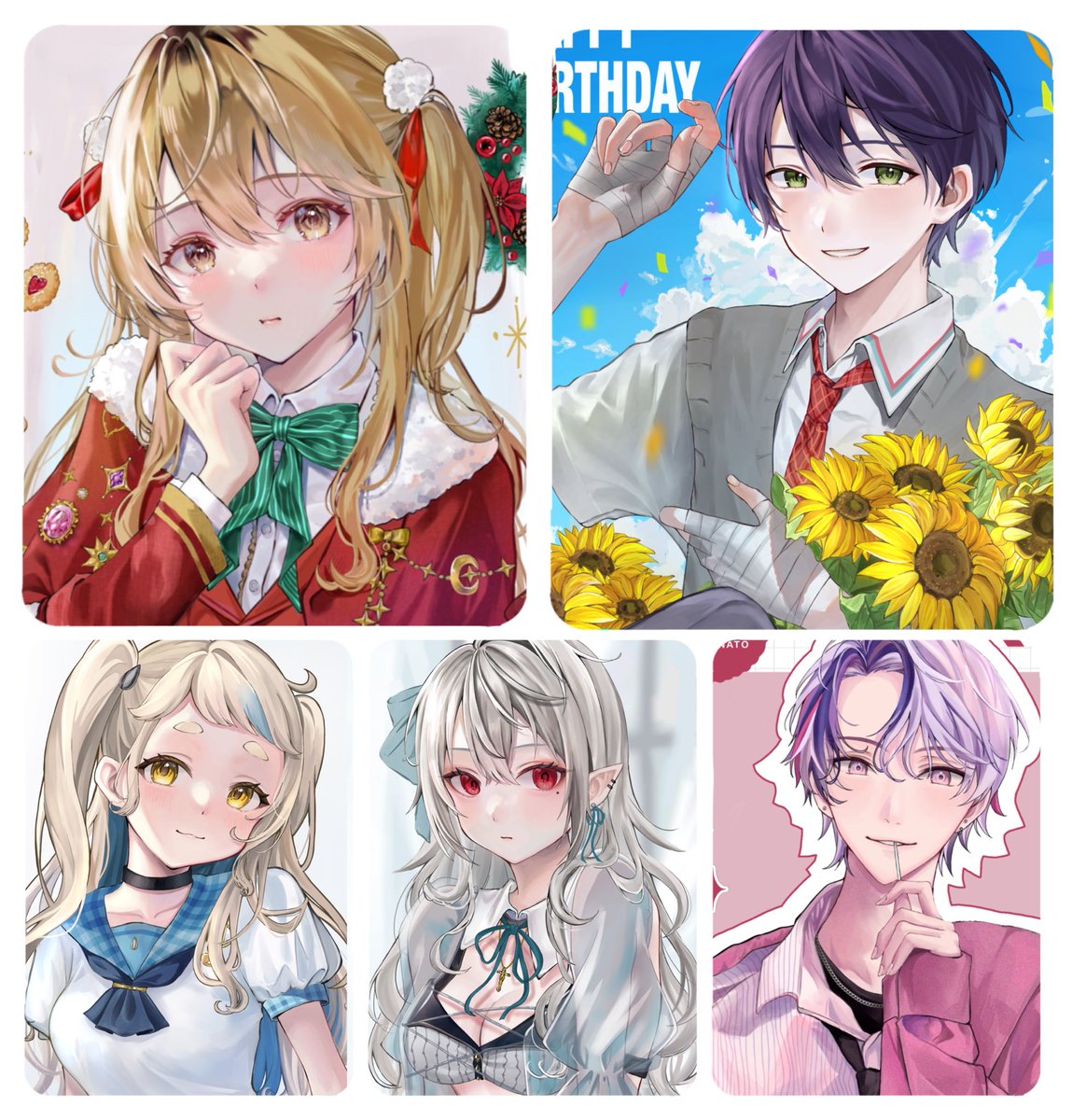 久々に🏷️失礼します. ݁₊ ⊹
🌷•⚔️中心に色んなライバーさん描きます。全反応ゆっくり巡回していきます〜
よろしくお願いします！

 #にじさんじ絵描きさんと繋がりたい
#絵柄が好みって人にフォローされたい