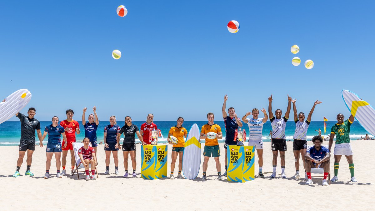 HSBC SVNS 2026 パース大会」キャプテンズフォト🇦🇺📸 (Photo by