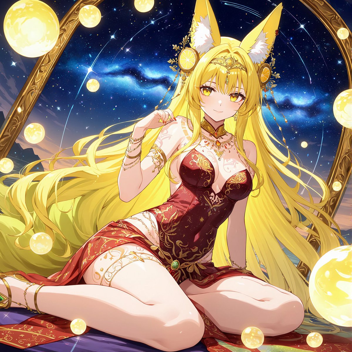 AiKingslayer's tweet photo. This is SFW Art🎨👍

Today I have the pleasure of presenting a character I've been designing for weeks, based in some characters that I like

Her name is Kiara. She's a Kitsune-like (fox girl) who enjoys modeling and eye-catching dresses. I hope anime fans will like her as I do https://t.co/5deugXJy0u