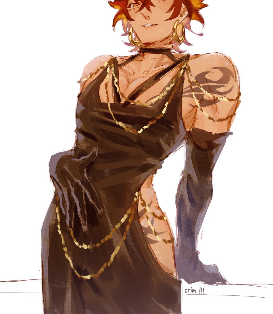 so like genie in a dress or smth