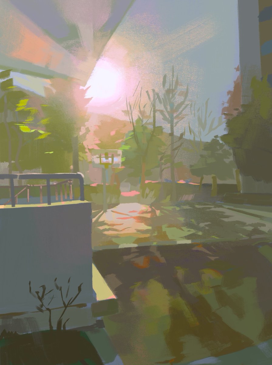 idam1474826's tweet image. 손풀기로 조금씩 진행한배경