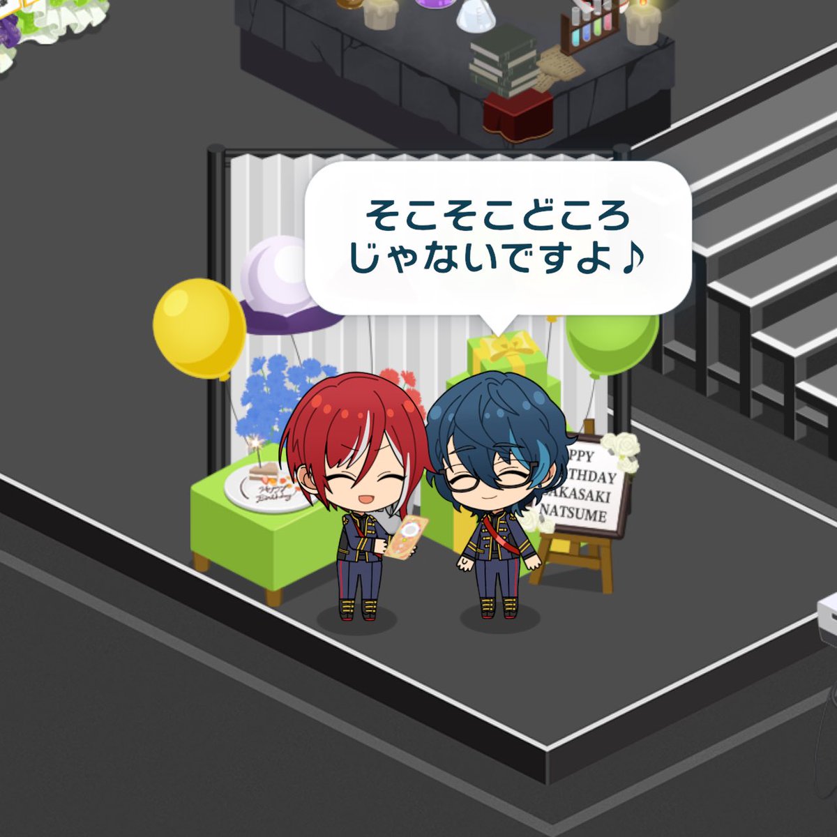 誕コミュさ、なちはツーショ全体を見てしたコメントで、つむはなち単体を見ながらしたコメントだと思ってるんですけど、本当つむちゃんのそう言うとこが……………………………すきだ………………