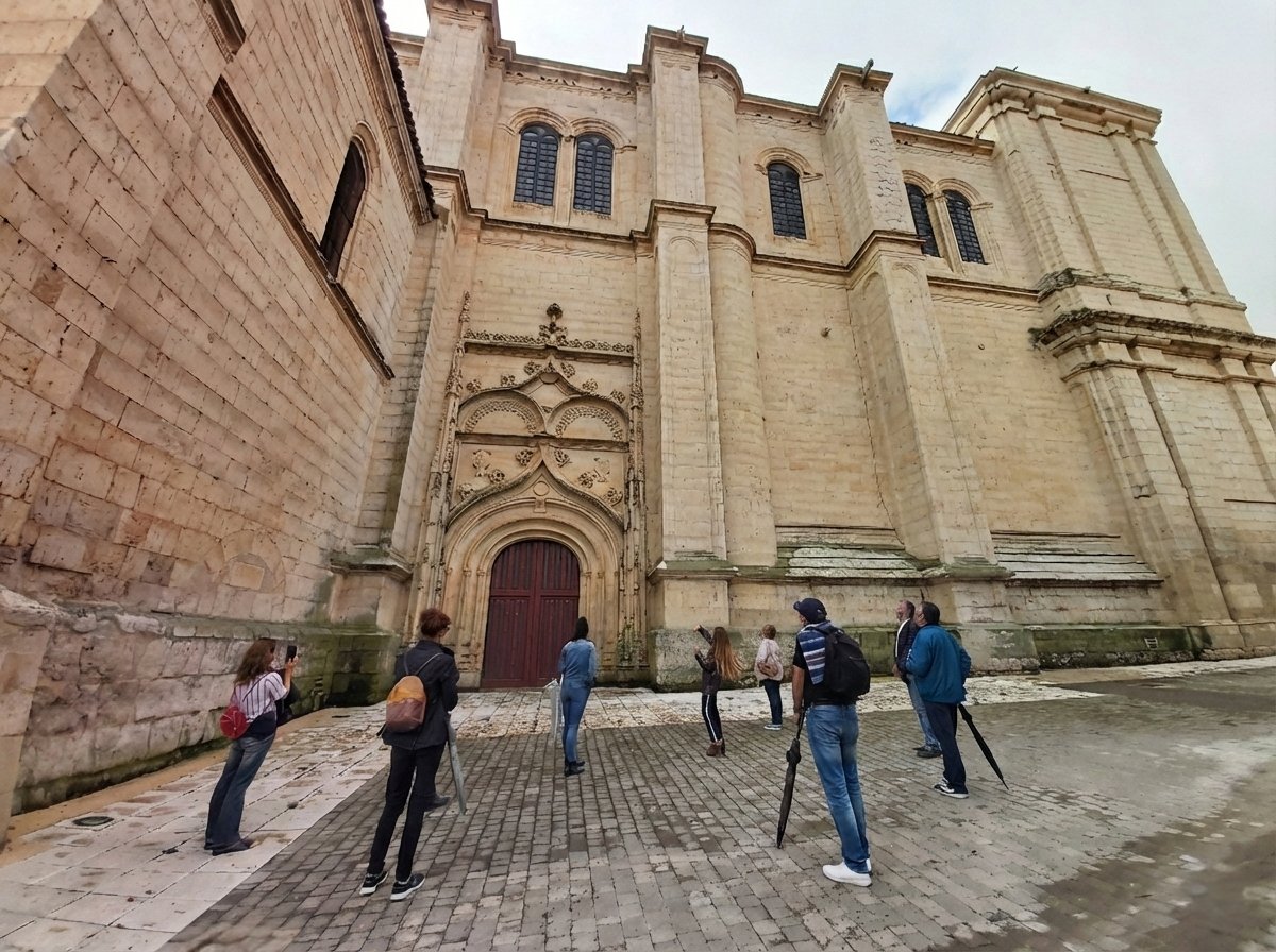 ¿Lluvia o sol? Da igual. Medina de Rioseco siempre es el plan perfecto. 

Admira la portada de la Iglesia de Santiago Apóstol: pináculos góticos y conchas jacobeas, que son pura historia grabada en piedra

#MedinadeRioseco #patrimonio 
<a href="/turvalladolid/">Turismo Valladolid</a> <a href="/CyLEsVida/">Turismo Castilla y León</a> <a href="/SienteCyL/">Siente Castilla y León</a>