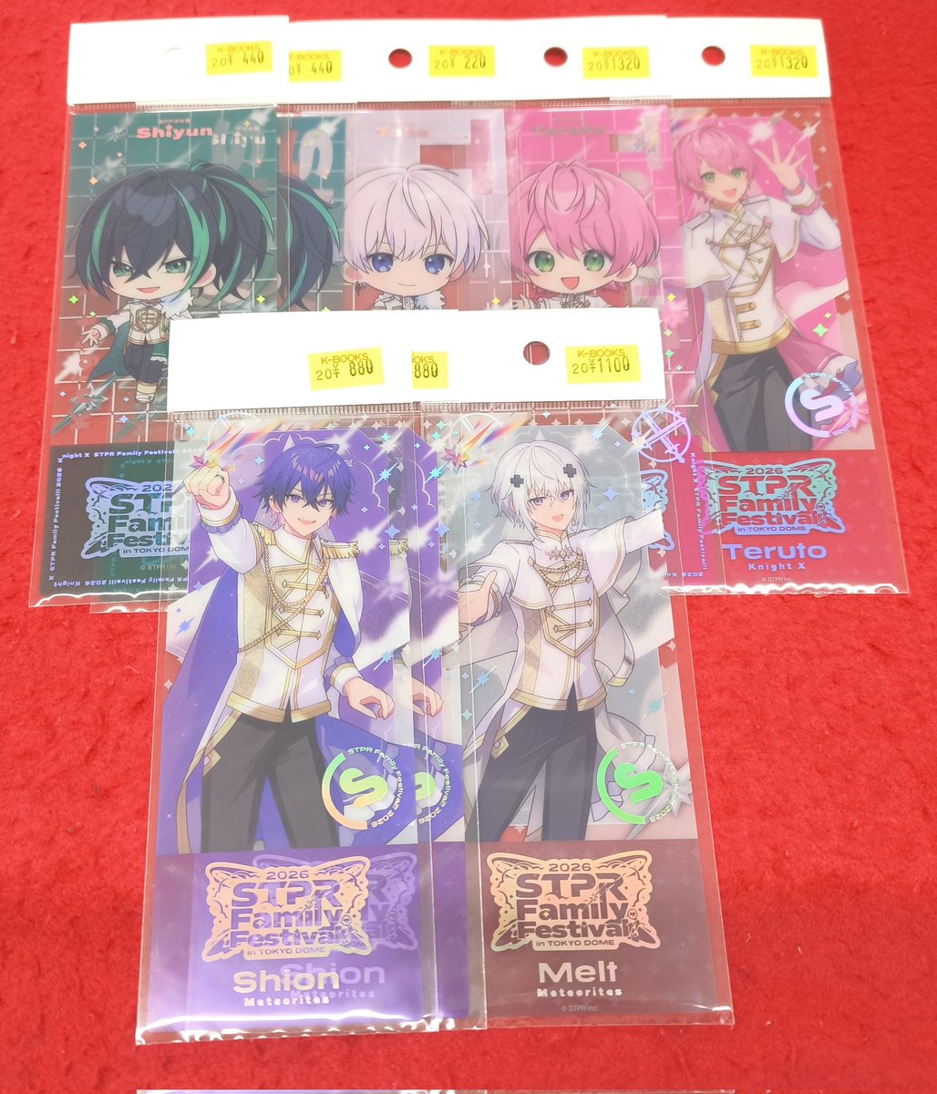 入荷情報】STPR ◇STPR Family Festival!! 2026 クリアチケット カード