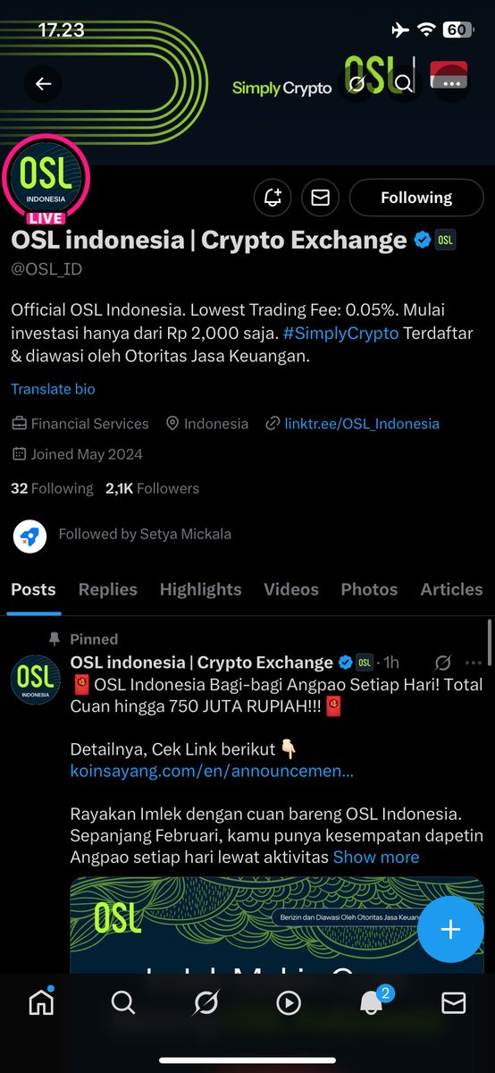 IndraAdhi | CryptoAddict | 🐍 tweet media
