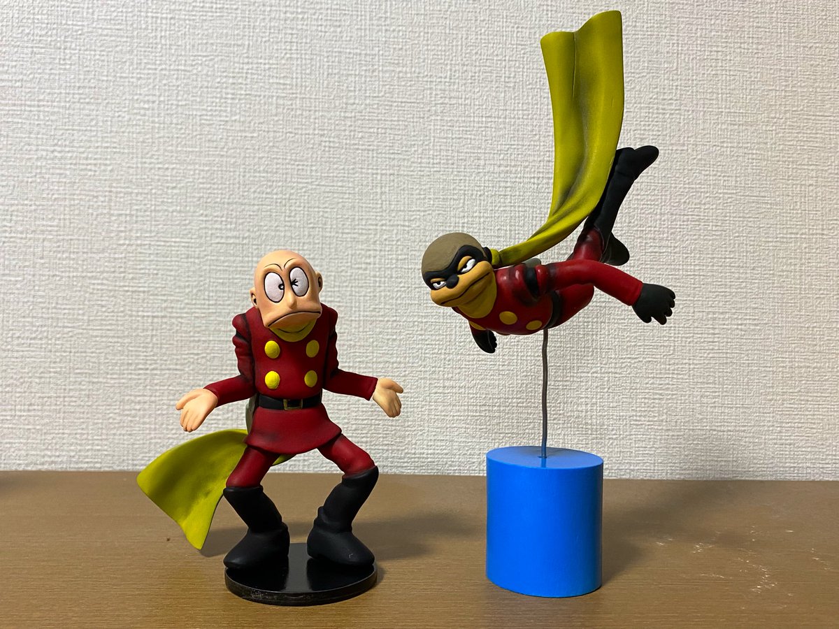 WF2026冬にて、#ジロー模型 様(4-11-08)にて配布予定の、館長さん原型