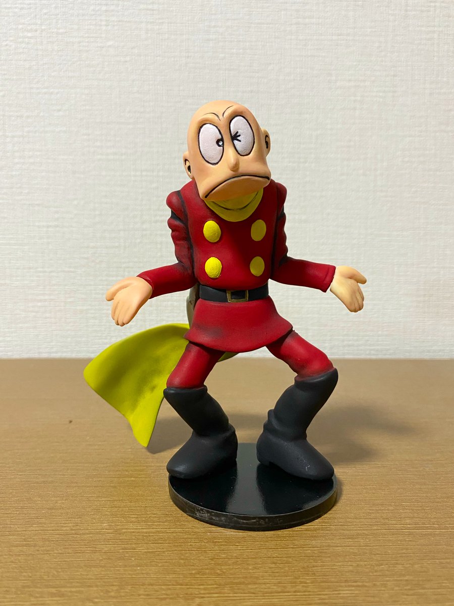 WF2026冬にて、#ジロー模型 様(4-11-08)にて配布予定の、館長さん原型