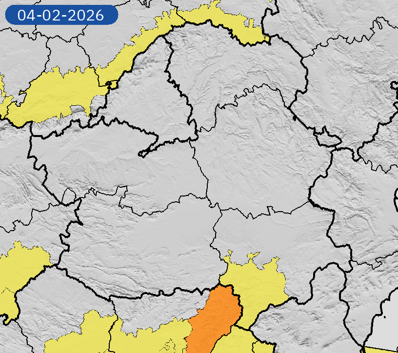 AEMET_CLaMancha's tweet photo. 04/02 11:30 AVISOS HOY Y MAÑANA | Castilla-La Mancha: vientos y lluvias. Nivel máximo de aviso: naranja.
Actualizaciones en https://t.co/oyITB2xC7T https://t.co/AotxCsWVGJ
