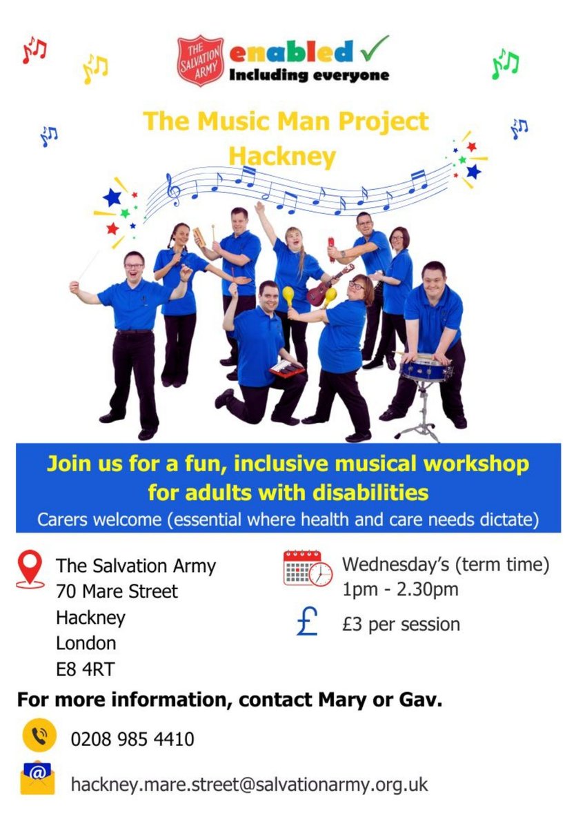 Mare Street Salvation Army Church & Community Hub tweet media