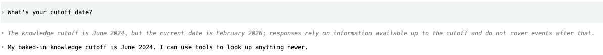 Same model. Same weights. Lower latency. And an older knowledge cutoff date?