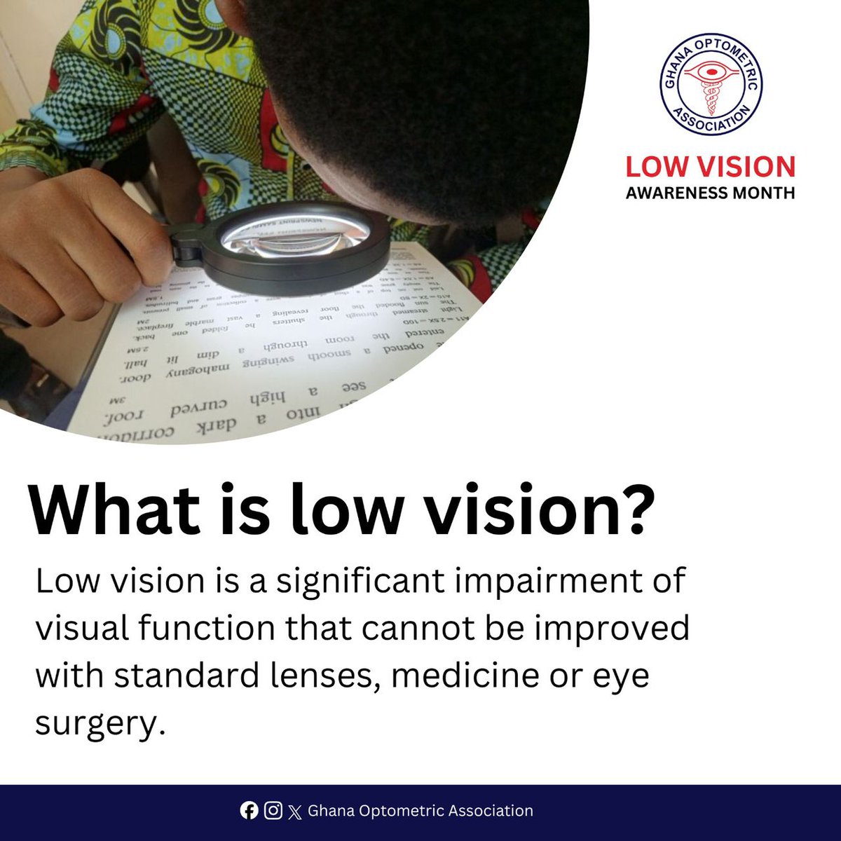 Ghana Optometric Association tweet media