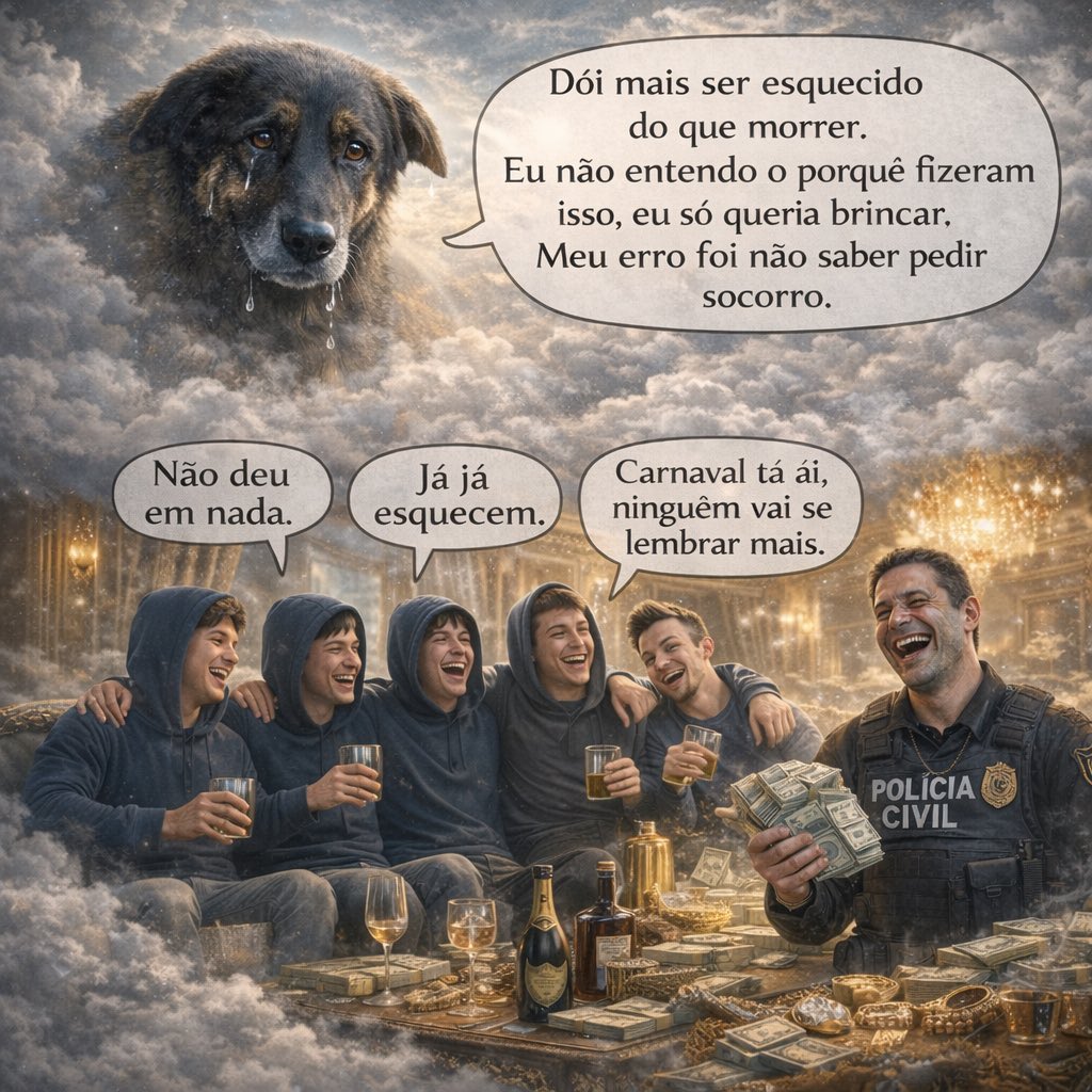 Chega de filhinhos de papai se dando bem. 
A polícia de Santa Catarina precisa entender que não somos idiotas. Queremos que TODOS sejam responsabilizados e não apenas um deles. #CPIDOORELHA