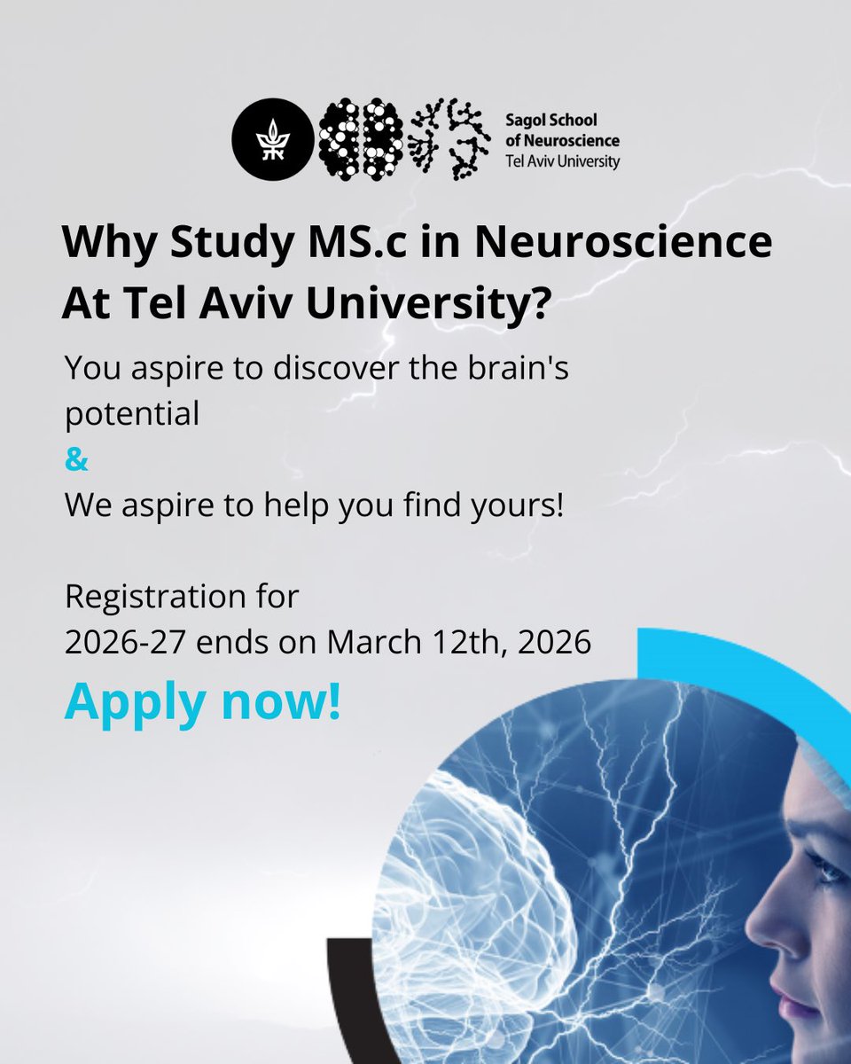 Sagol School of Neuroscience tweet media