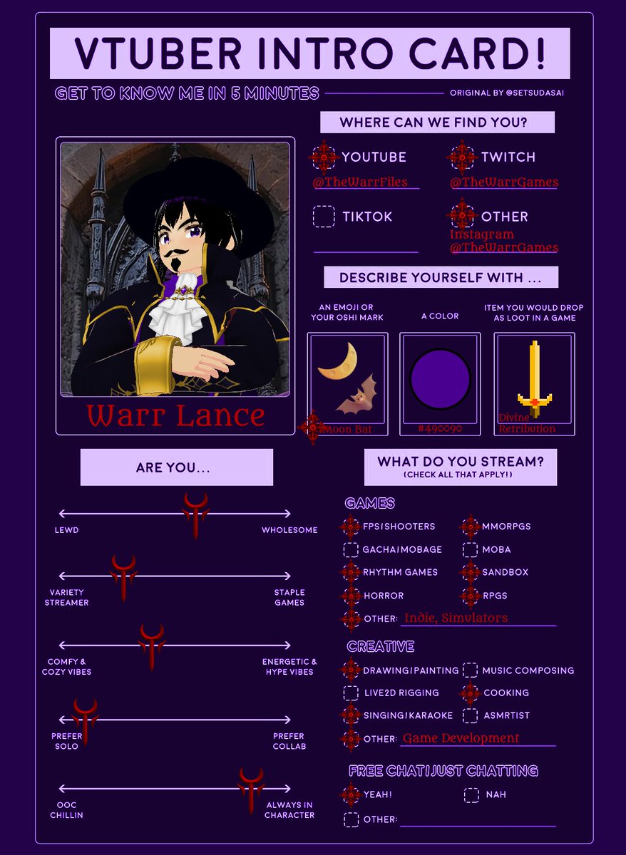 Warr Lance 🌙🦇 (No AI Slop, only human slop) tweet media