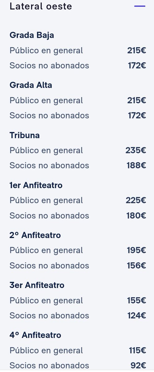 Ya están los precios para el partido de la Real Sociedad, volvemos al escalón de precios por el mal juego y resultados, aún así hay que rascarse el bolsillo para ir con los hijos.
Los turistas siguen de suerte!!