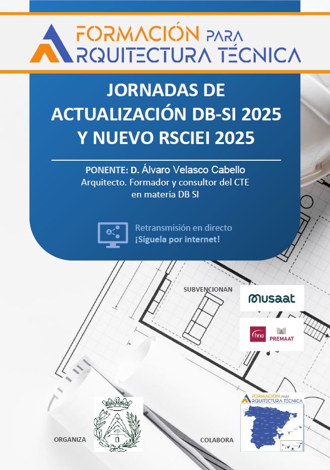 📅 Jornada formativa organizada por el <a href="/CoatPontevedra/">COATPO</a>
🔎 Actualización DB-SI 2025 y nuevo RSCIEI 2025
📡 Modalidad online en directo
Una cita imprescindible para mantenerse al día en seguridad contra incendios.
Inscripciones: aparejastur.es/cms_formacion/…