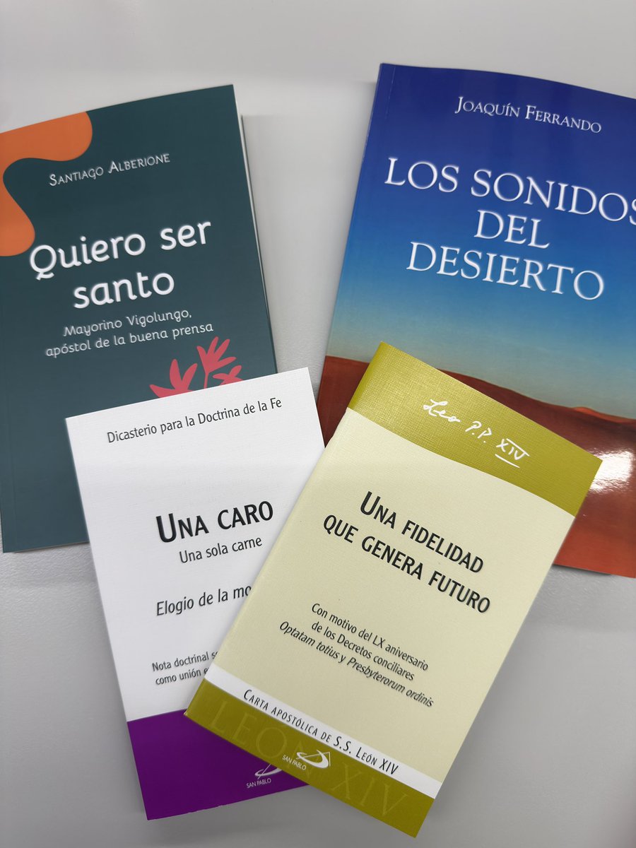 Bonito regalo el que nos llega hoy a la Delegación de Medios de Comunicación de la <a href="/DiocDeCartagena/">Diócesis de Cartagena</a> de parte de <a href="/sanpablo_es/">Editorial San Pablo España</a> ¡Gracias!