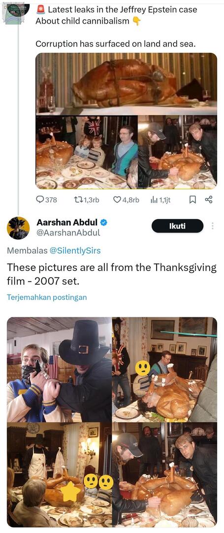 CW TW // EPSTEIN // BODY 

Hanya sekedar sharing, jangan mudah terkecoh ya teman-teman, kalo ketemu sesuatu harus tetap cek karena gak semua yang kita liat itu benar 💚 

P.s: maaf jika penggunaan triggernya salah