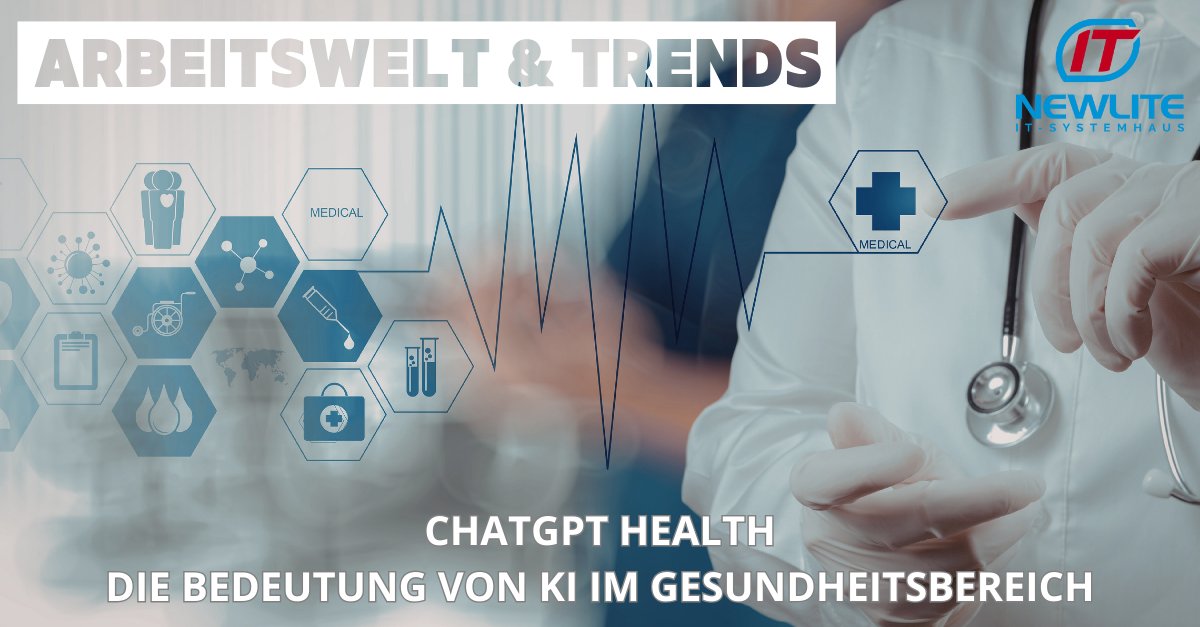 🩺 ChatGPT Health: Gesundheits-KI mit neuen Chancen und Pflichten. Was hinter dem neuen KI-Bereich von OpenAI steckt: 👉 Jetzt lesen bei der NEWLITE GmbH 🔍

myit24.de/2C9JNS

#newlite #itdienstleister #itmonitoring #systemhaus #itsystemhaus #chatgpt #kimedizin