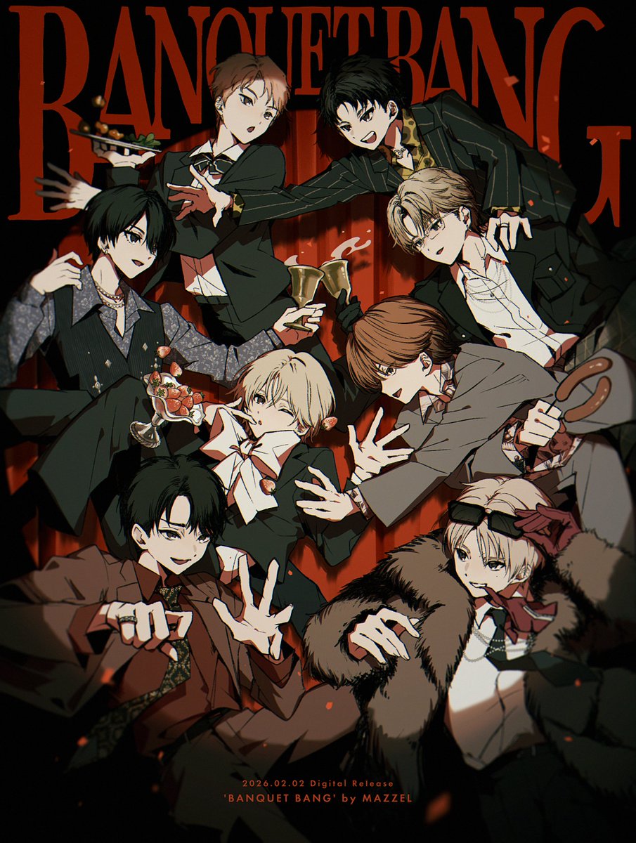 celiyzs's tweet image. 今日は終わんない💥

#MAZZELファンアート 
#MAZZEL_BANQUETBANG