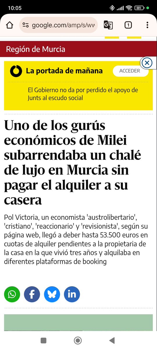 La ultraderecha anarco capitalista delincuente....