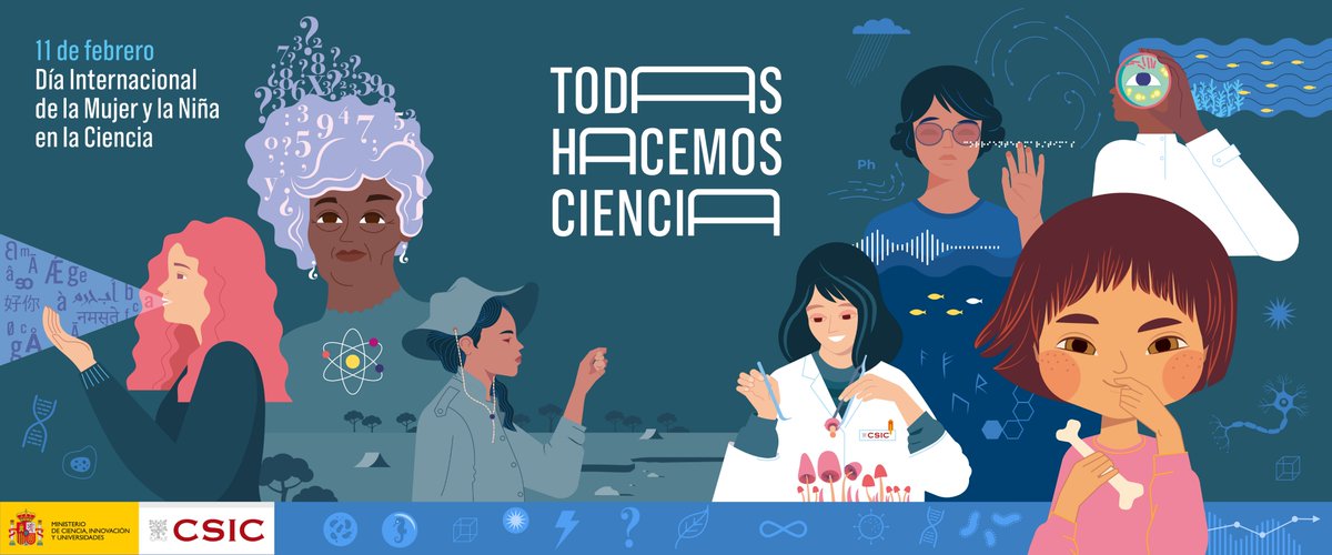 👩🏾‍🔬Celebramos el #11F con las investigadoras del <a href="/CSIC/">CSIC</a>. La programación con motivo del Día Internacional de la Mujer y la Niña en la Ciencia llegará a ocho municipios de la red de #CiudadCiencia ciudadciencia.es/novedades/cele…