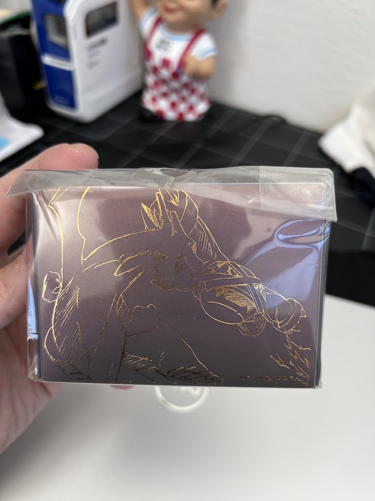 もう片方の フライゴン × バシャーモ バージョンのデッキケースを