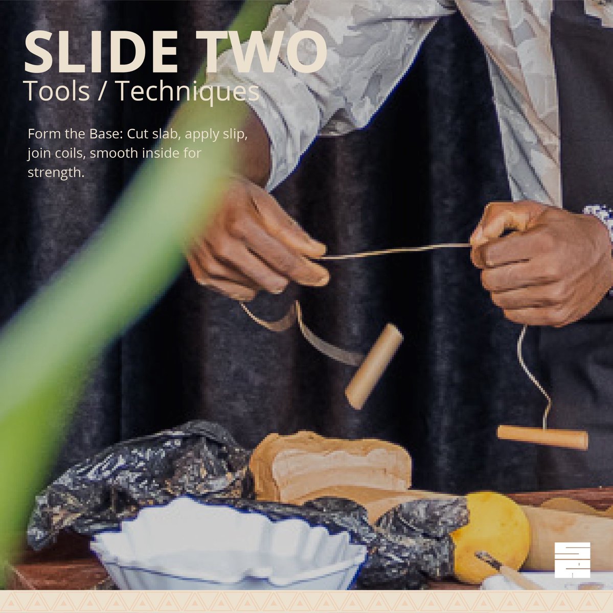 squareroot_com's tweet image. From clay to bloom 🌸
Benedict takes us through crafting a beautiful flower vase, step by step.
Full video is live on YouTube 🎥
Are you a potter and want to be featured on the show? Send us a DM 👋🏽

Would you try making this vase yourself?

#SquareRootStudio #PotteryProcess