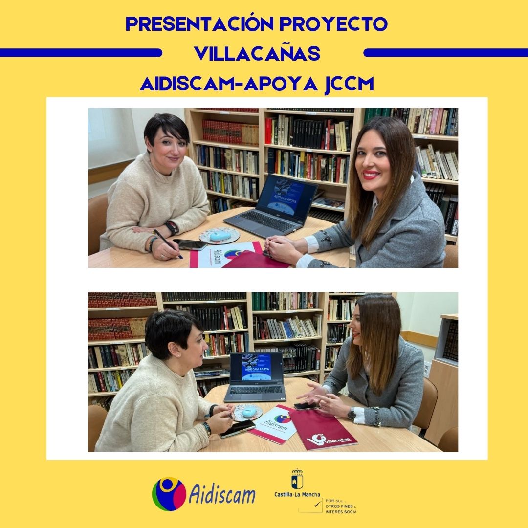 AIDISCAM Apoya llega a #Villacañas con digitalización, apoyo y acompañamiento a personas con discapacidad y sus familias.
Gracias al Ayuntamiento y a la <a href="/JCCM/">JCCM</a> 💙
#RompiendoBarrerasAbriendoCaminos