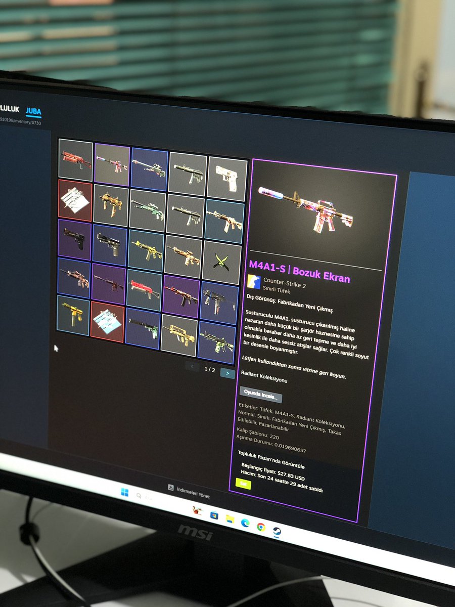 Abimin hesaba düşürdüğüm drop bi nebze olsun mutlu olduk #OyunHakkımaKarışma 
#OYUNUMADOKUNMA 
#OyunYasasınıReddediyoruz 
#CS2