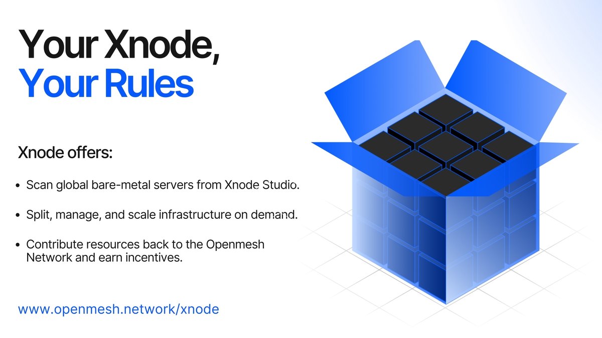 Openmesh tweet media