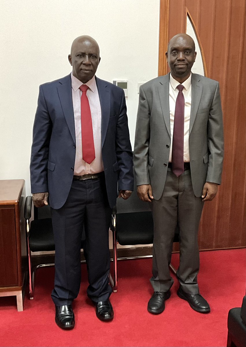 BioVaxInstitute's tweet image. The CEO of @BioVaxInstitute, Dr. Wesley Ronoh (@wronoh ), paid a courtesy call on the Chairperson of the Departmental Committee on Health at the National Assembly, Hon. (Dr.) James Nyikal (@NyikalDr), during which they discussed strengthening policy and legislative support for…