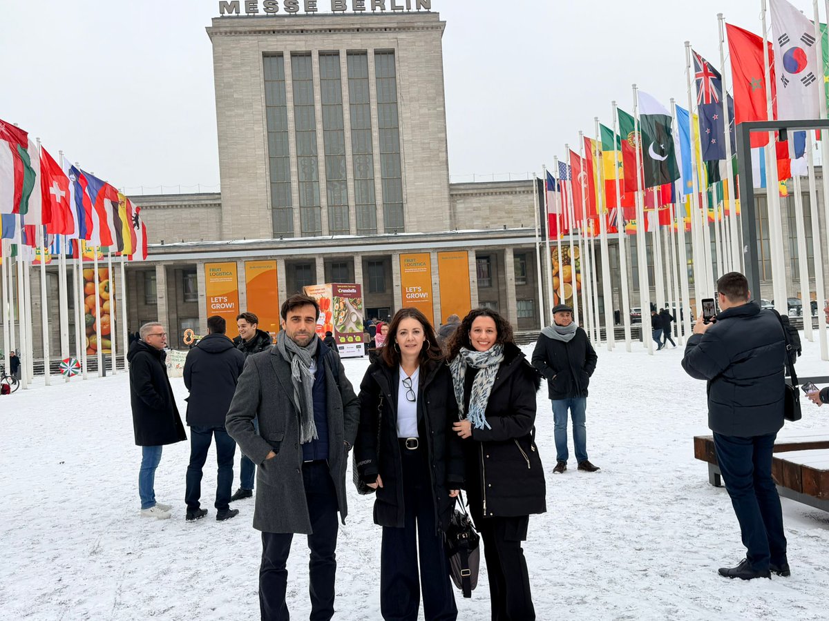 grupo_paloma's tweet photo. Ya estamos en Fruit Logistica 🌍

Estaremos en Hall 11.2 | Stand B71, encantados de saludar a clientes, colaboradores y a todas las personas que quieran acercarse a conocernos.

Comienza una nueva edición para conversar, escuchar y seguir construyendo relaciones.

#FruitLogistica https://t.co/FtzVYFEvgM