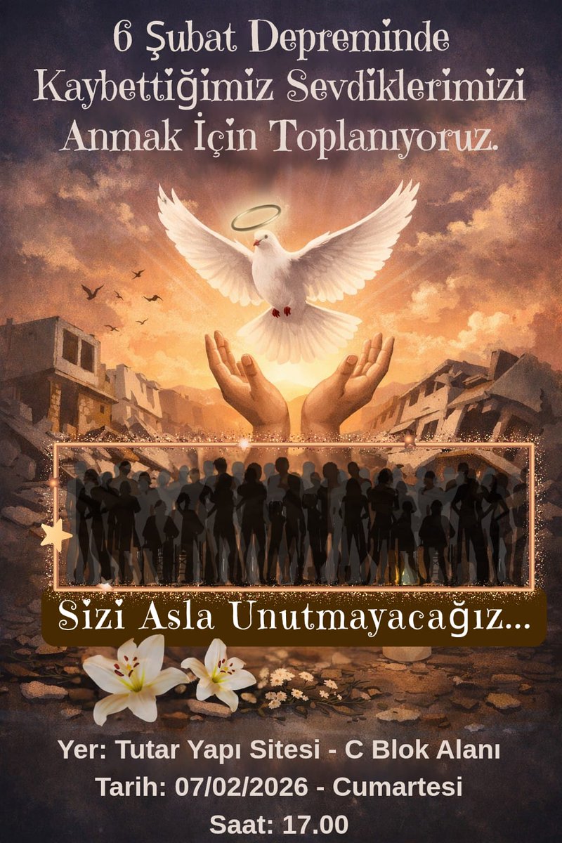 #6subatdepremi #unutturmayacağız <a href="/tutarsitesi/">Tutar Sitesi</a>
