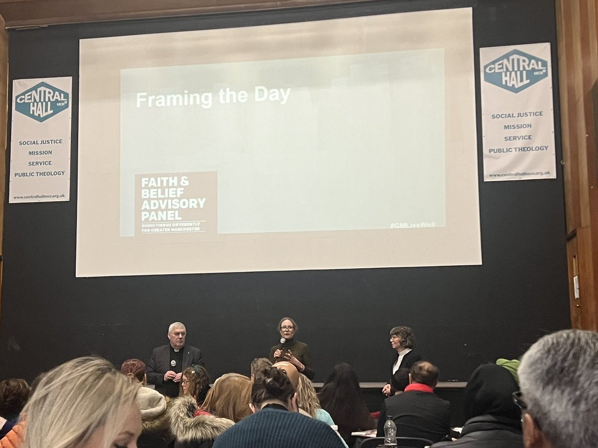 jeanhurls's tweet image. This morning I’m at #LiveWell Faith &amp;amp;Belief Summit representing Faiths United Tameside