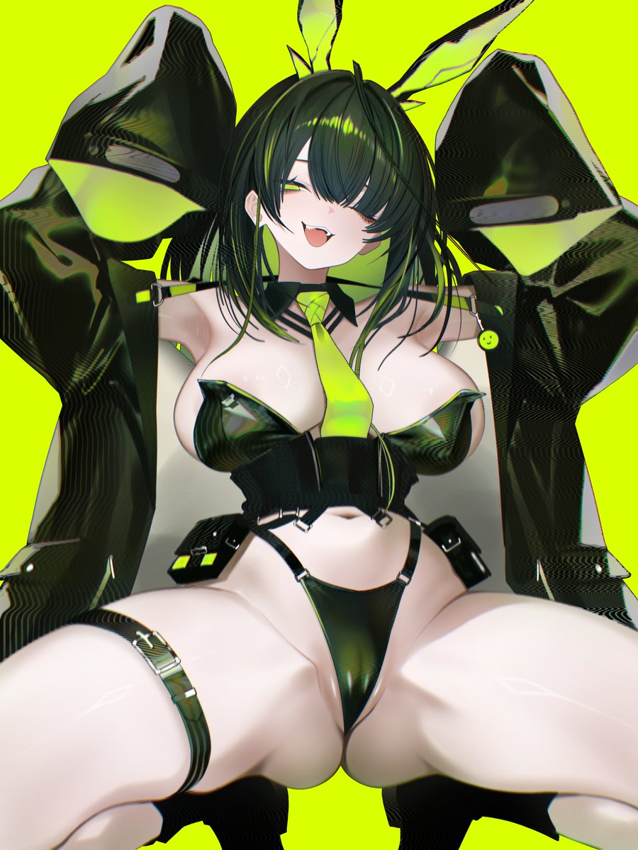 Mon3trにマイビキバニーを着てもらおう。 