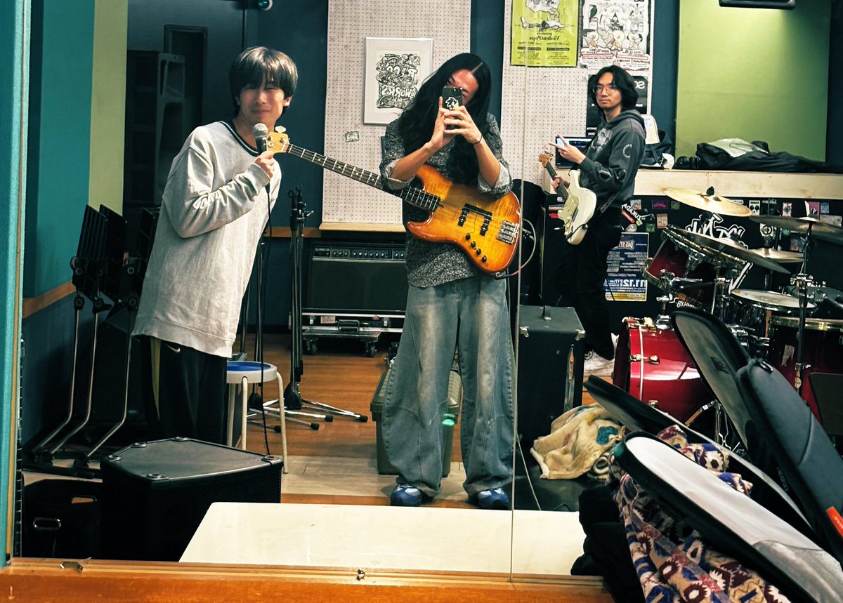 挫・人間 下川リヲ様へ リハ、始まってます。 挫・人間 声児より