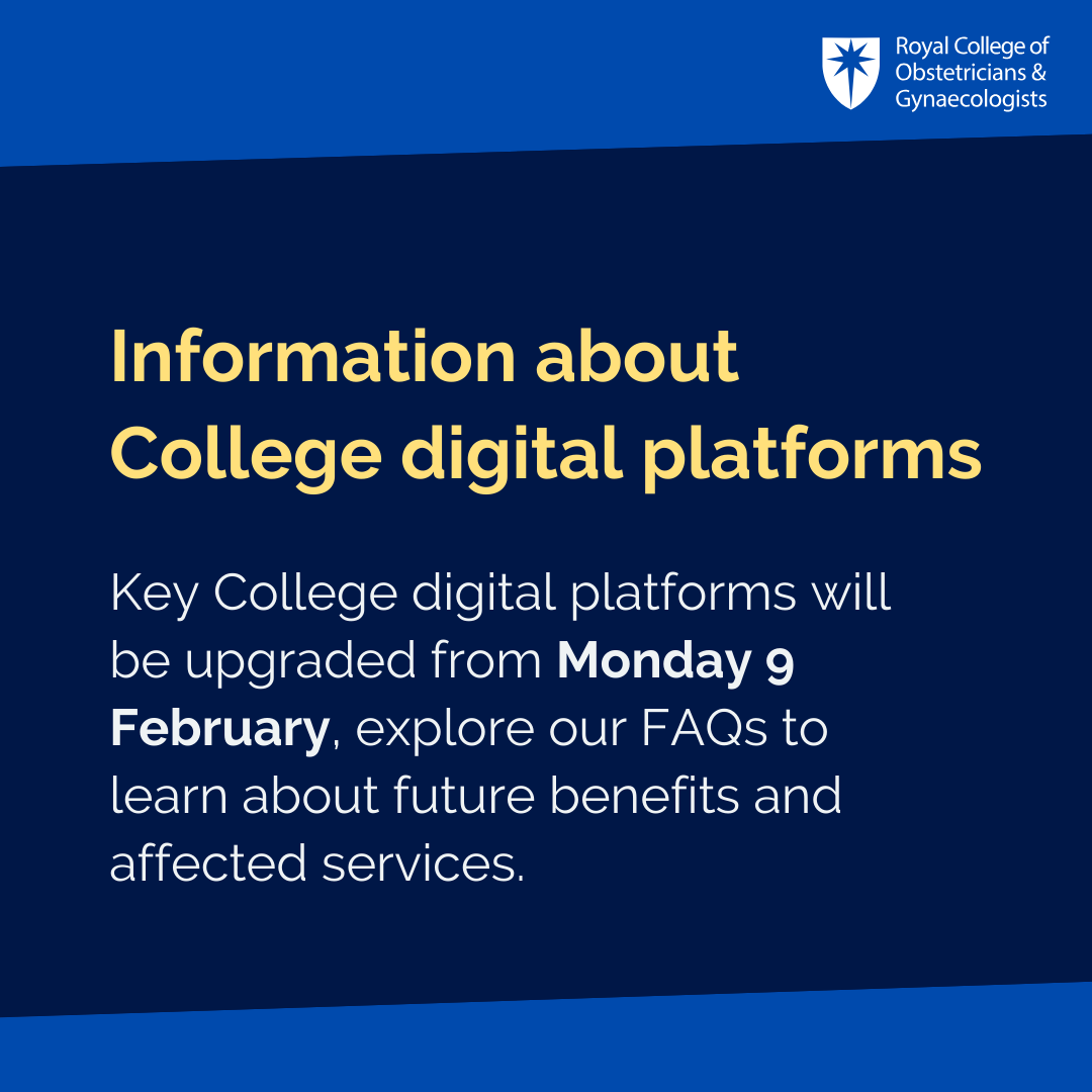 RoyalCollegeObsGyn tweet media