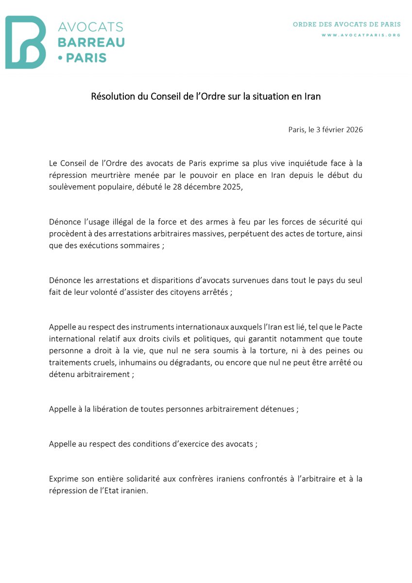 Avocats de Paris tweet media