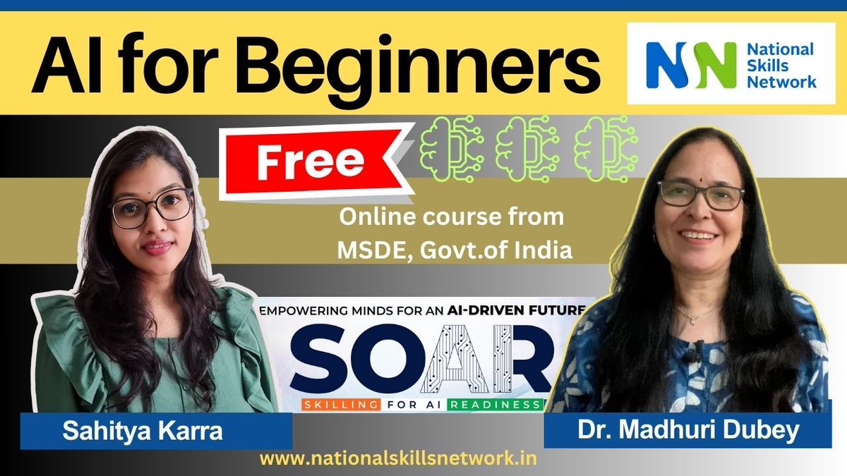 AI is changing careers, but are we ready for it?
Many are still asking:
▪️Where do I start?
▪️Do I need coding or data skills?
▪️How does AI actually apply to my job?

▶️ Watch the video to understand why AI readiness matters - youtu.be/d2DbugFQU6c?si…

#AIReadiness #SOARAI