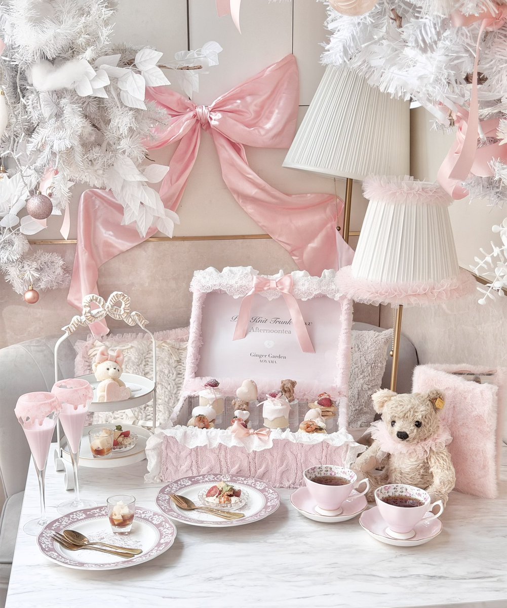 🎀🤍🧸🎀🤍🧸🎀🤍🧸🎀🤍🧸🎀 🎀ニットトランクボックス