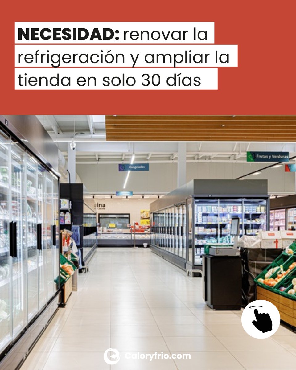 caloryfrio_web's tweet photo. Refrigeración comercial en tiempo récord ❄️

✔️ Renovación completa
✔️ Plazo: 30 días
✔️ Sistema modular eficiente

👉 Lee el caso completo -- > https://t.co/fTnNLqW5Hn

RT si te interesa este tipo de proyectos https://t.co/sIRTAEFdrX