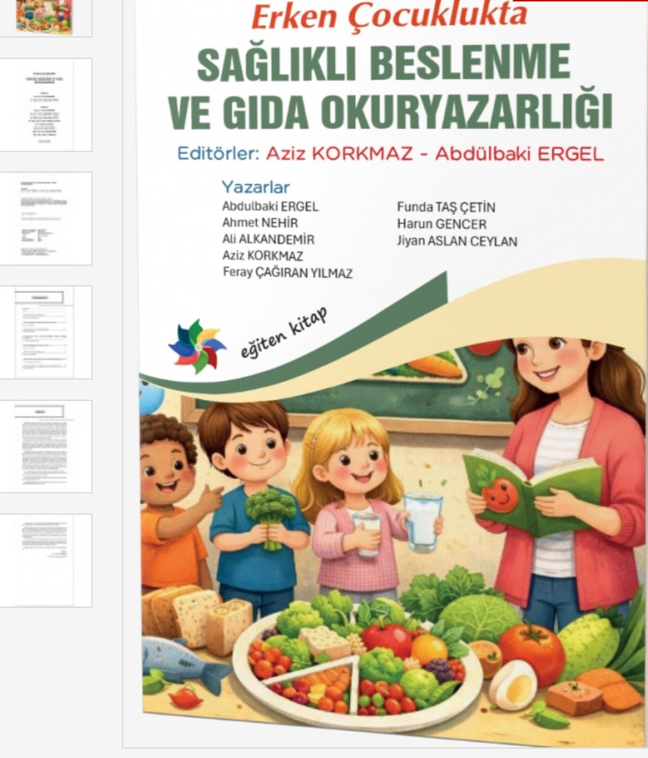 Kitabımızın, erken çocukluk dönemi öğretmen, öğretmen adayları ve ebeveynlere ilham vermesi, özellikle çocuklara yararlı olması dileğiyle.
<a href="/egitenkitap/">egiten kitap</a>